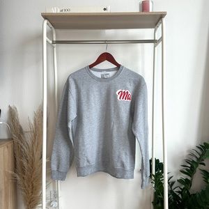 Ma Grey Crewneck